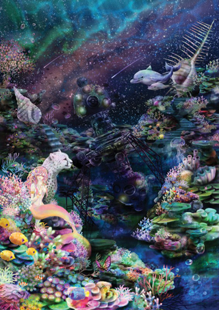 PGT Glamarous賞 : 秋花 : 珊瑚礁とノクチュルヌ